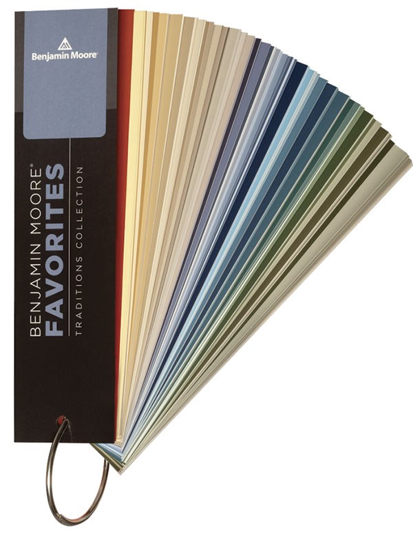 Benjamin Moore Favorites Fan Deck